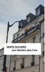 Viager appartement Paris 75020