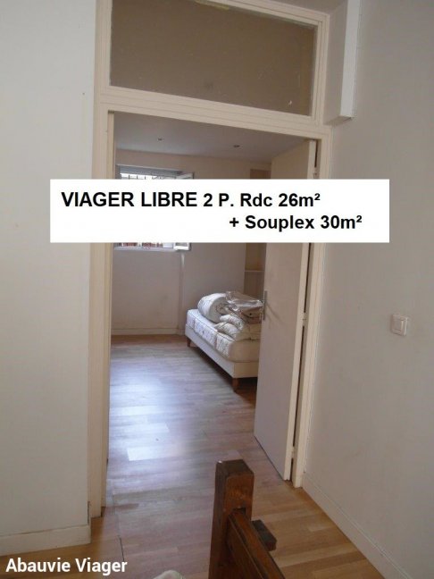 Viager Appartement  2 pices - 26m 75017 Paris
