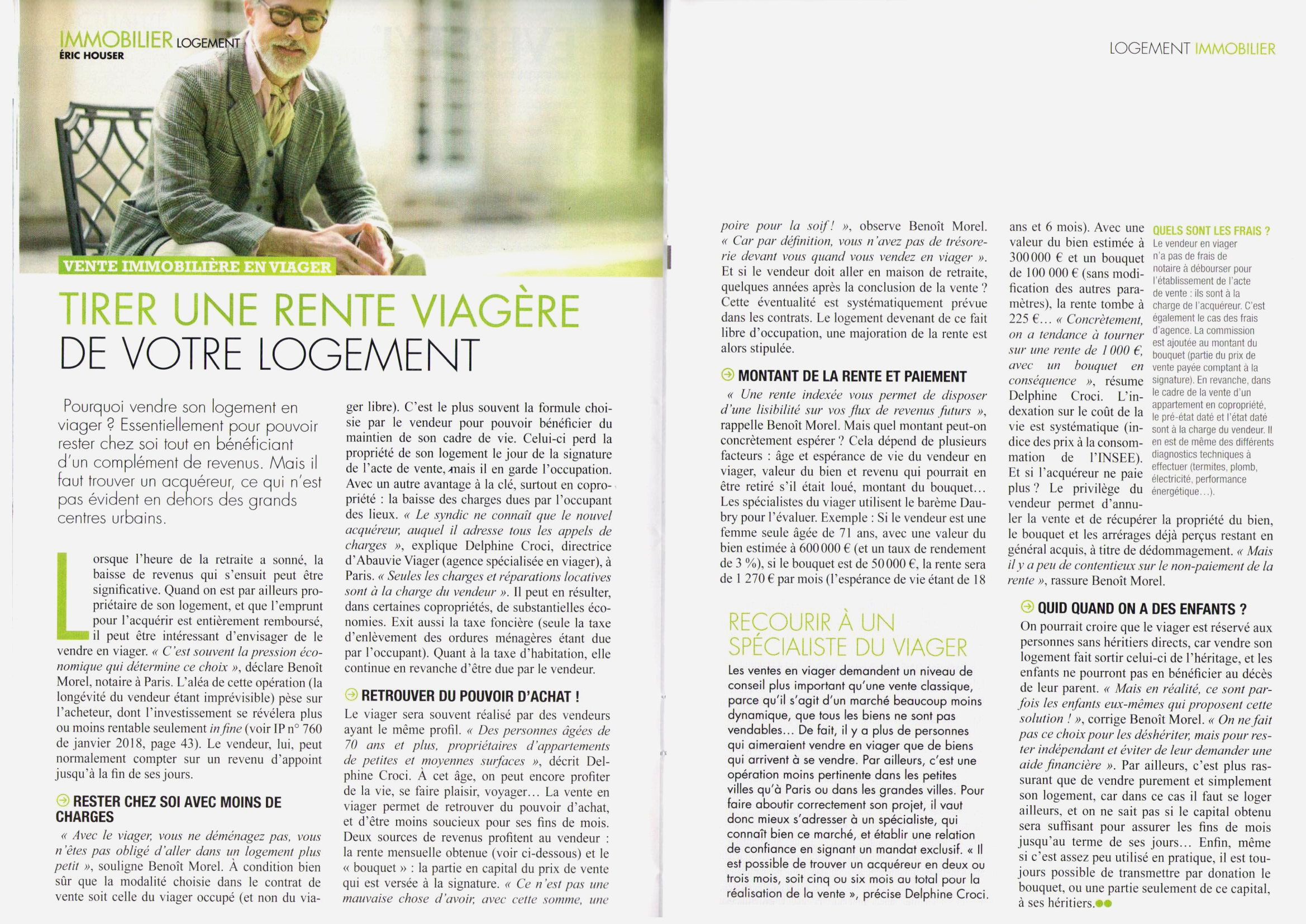 "Le viager vu par Int�r�ts Priv�s"