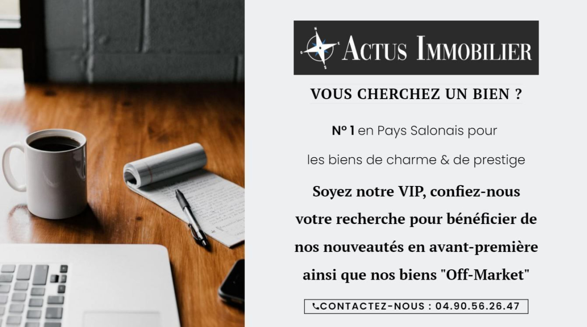 Vente Maison  8 pièces - 213m² 13330 La Barben