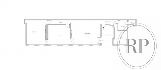 Vente Appartement  3 pices - 104m 75007 Paris