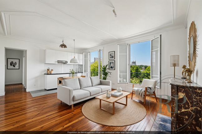 Vente Appartement 2 pièces - 47m² 75015 Paris