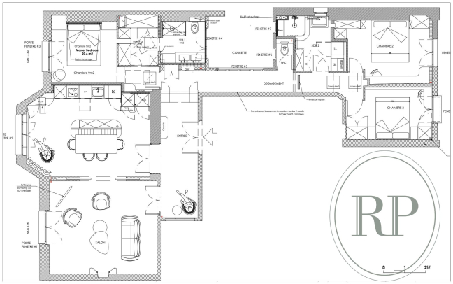 Vente Appartement 5 pièces - 115m² 75001 Paris