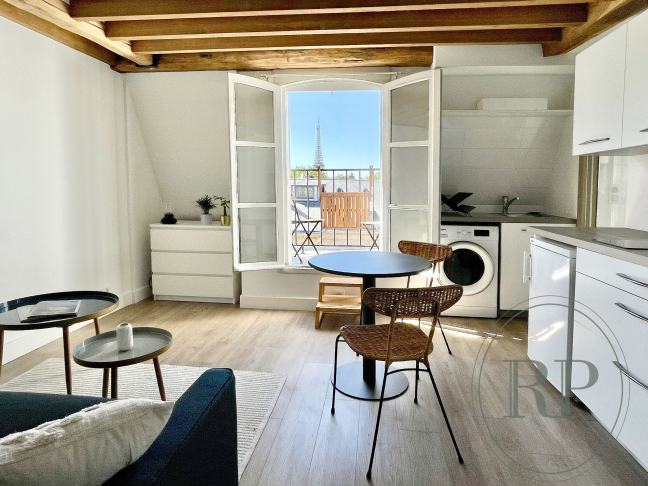 Location Appartement meubl� 1 pi�ce (studio) - 21m� 75007 Paris