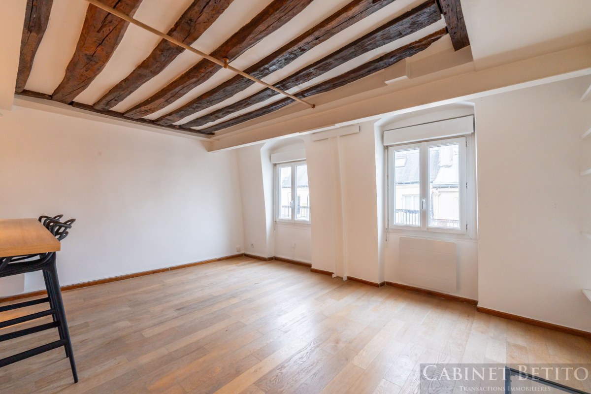 Vente Appartement  1 pièce (studio) - 30m² 75003 Paris