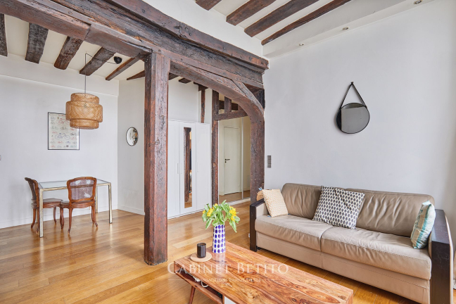 Vente Appartement  2 pices - 40m 75003 Paris 3