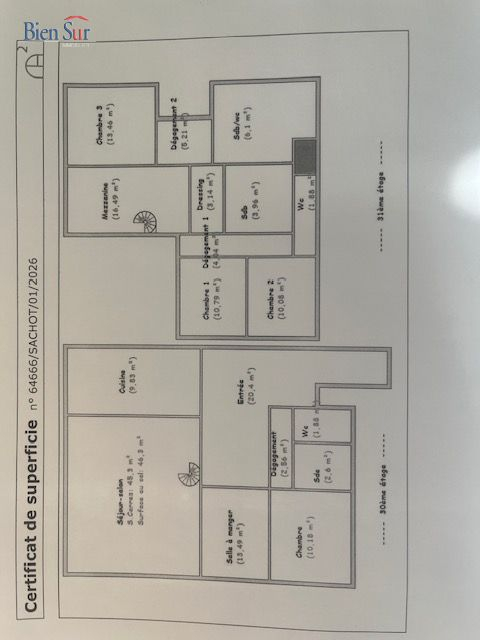 Vente Appartement 6 pièces - 182m² 75013 Paris