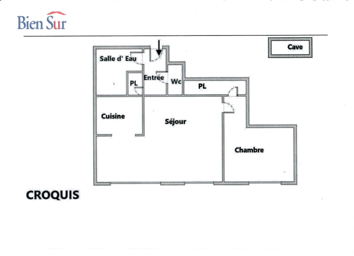 Location Appartement  2 pi�ces - 47m� 75013 Paris