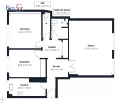 Vente appartement Paris 75013