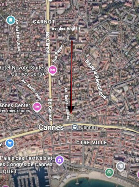 Location Appartement meubl� 2 pi�ces - 45m� 06400 Cannes