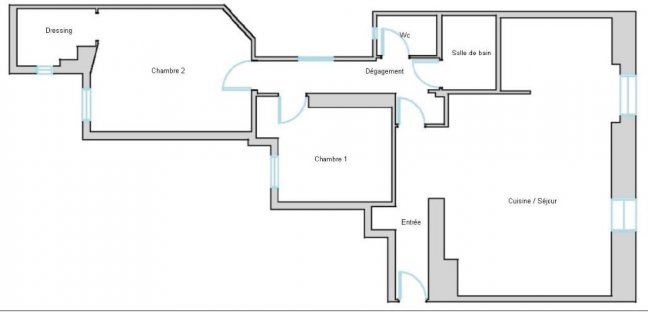 Vente Appartement  3 pices - 64.66m 92200 Neuilly Sur Seine