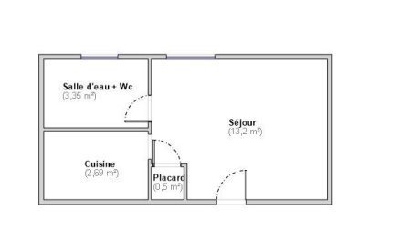 Vente Appartement  1 pi�ce (studio) - 19.74m� 75013 Paris 13eme Arrondissement