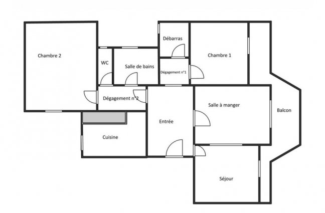 Vente Appartement  4 pi�ces - 67.2m� 92130 Issy Les Moulineaux