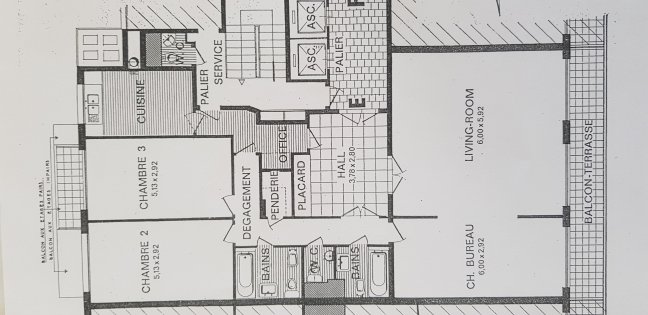 Location appartement Paris 75016