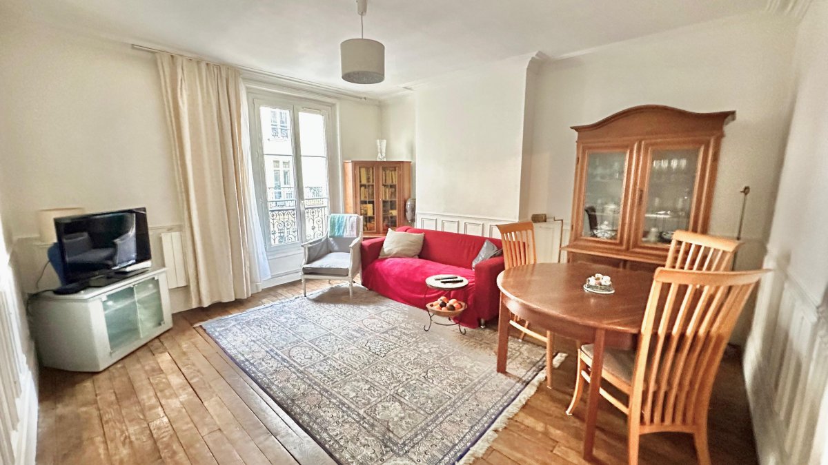 Vente Appartement  3 pièces - 52m² 75015 Paris