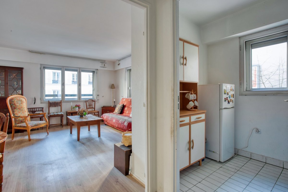 Vente Appartement  2 pièces - 45.08m² 75015 Paris