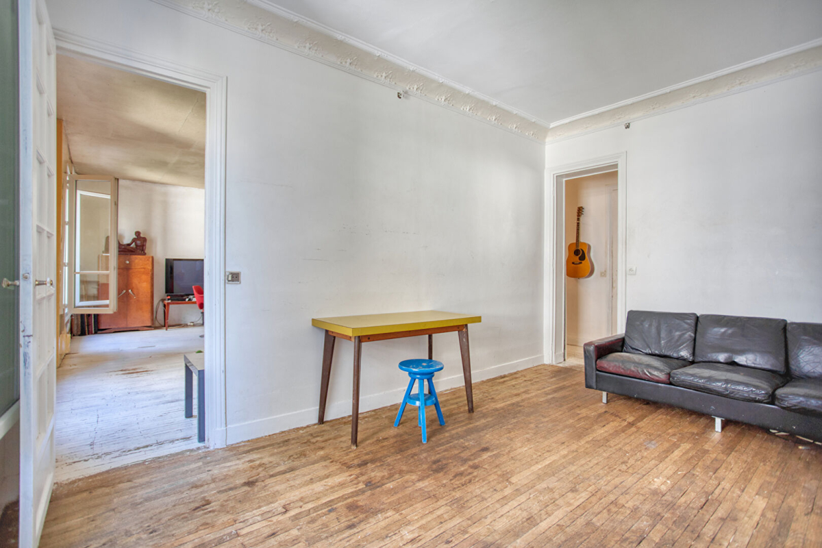 Vente Appartement  3 pièces - 56m² 75015 Paris