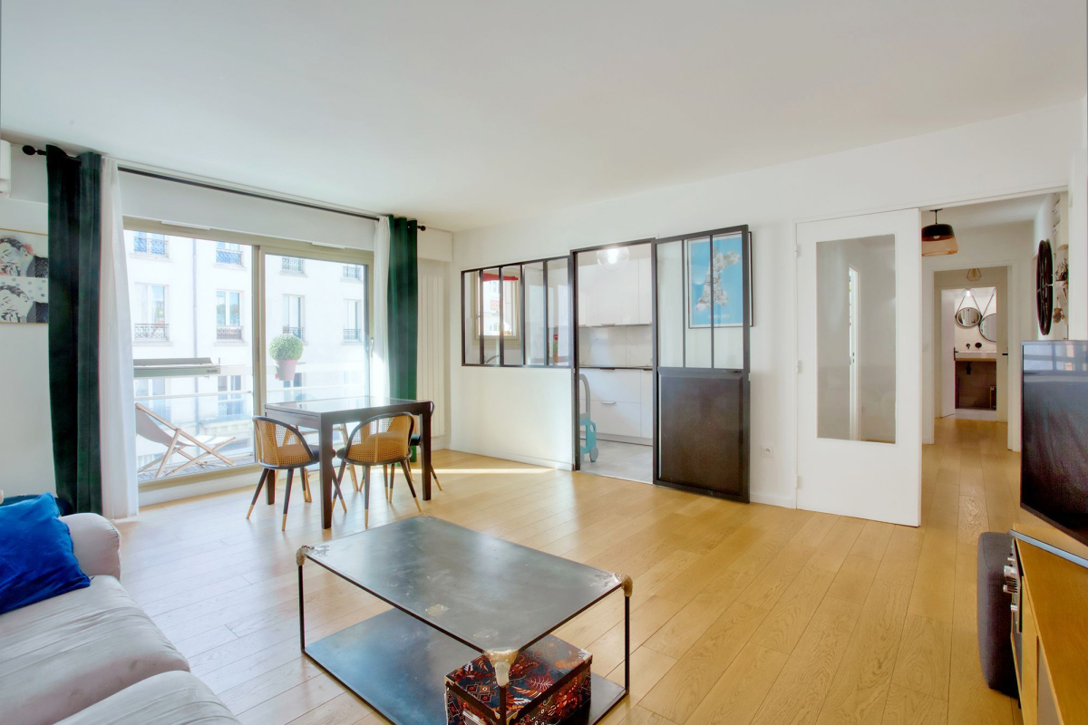 Vente Appartement  3 pièces - 75m² 75015 Paris