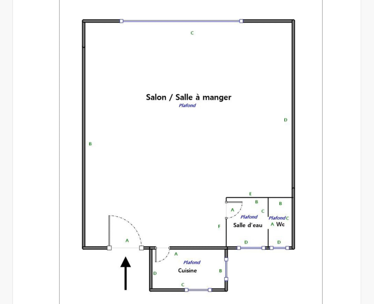 Vente Appartement  2 pièces - 38.53m² 75015 Paris