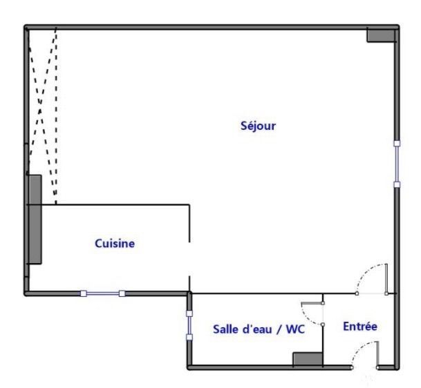 Vente Appartement  1 pièce (studio) - 28.86m² 75015 Paris