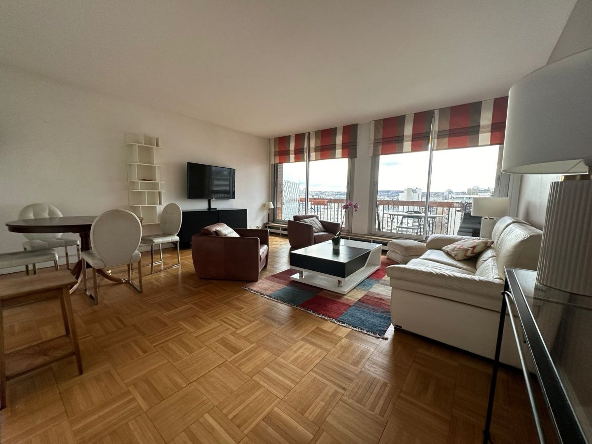 Location Appartement meubl 3 pices - 75.04m 92100 Boulogne-billancourt