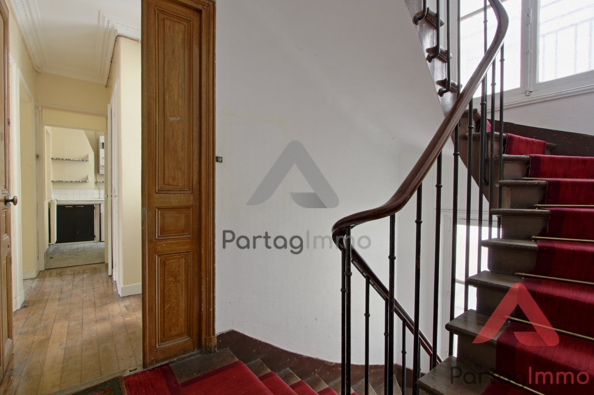 Vente Appartement  3 pièces - 50m² 75018 Paris