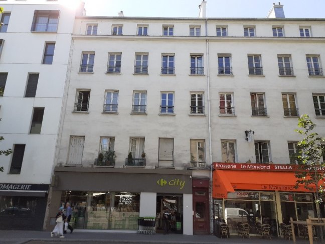 Vente Appartement  3 pices - 57.58m 75017 Paris