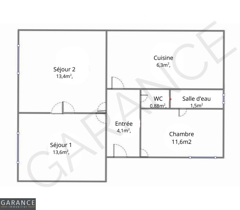 Agence immobilière de 