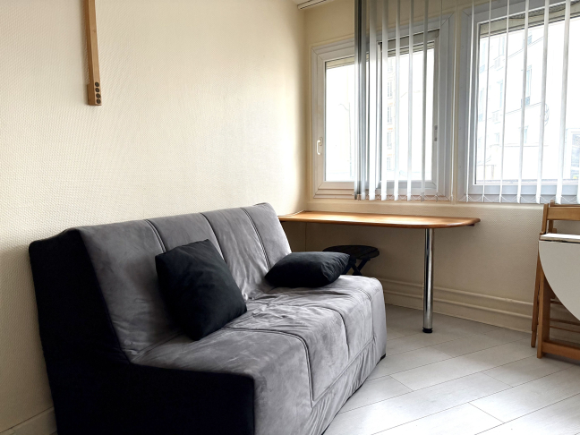 Location Appartement meublé 1 pièce (studio) - 23m² 75015 Paris