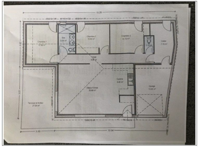 Location Maison  4 pices - 95m 33470 Teich