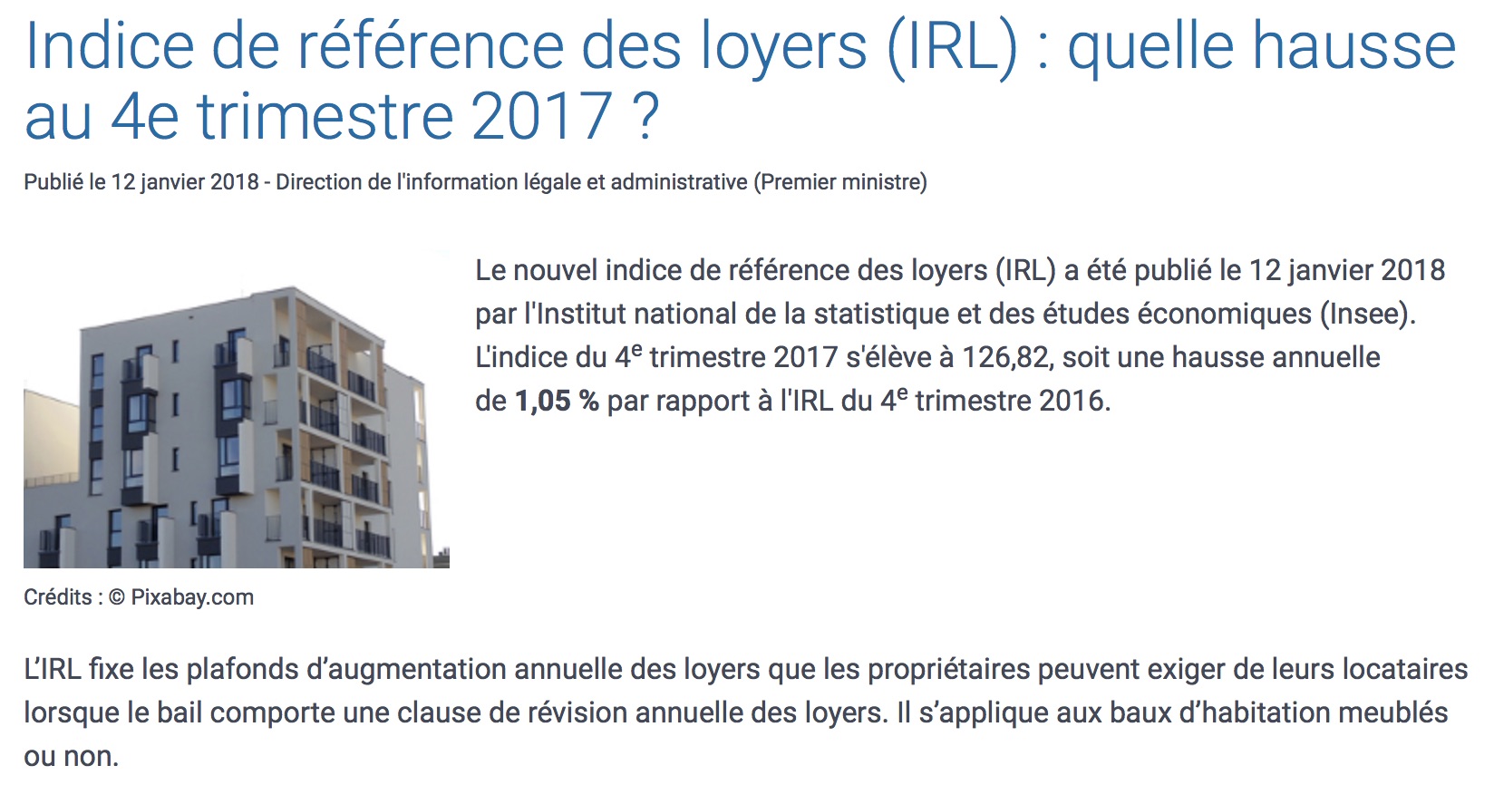 "Augmenter le montant du loyer quand on est propriétaire bailleur"
