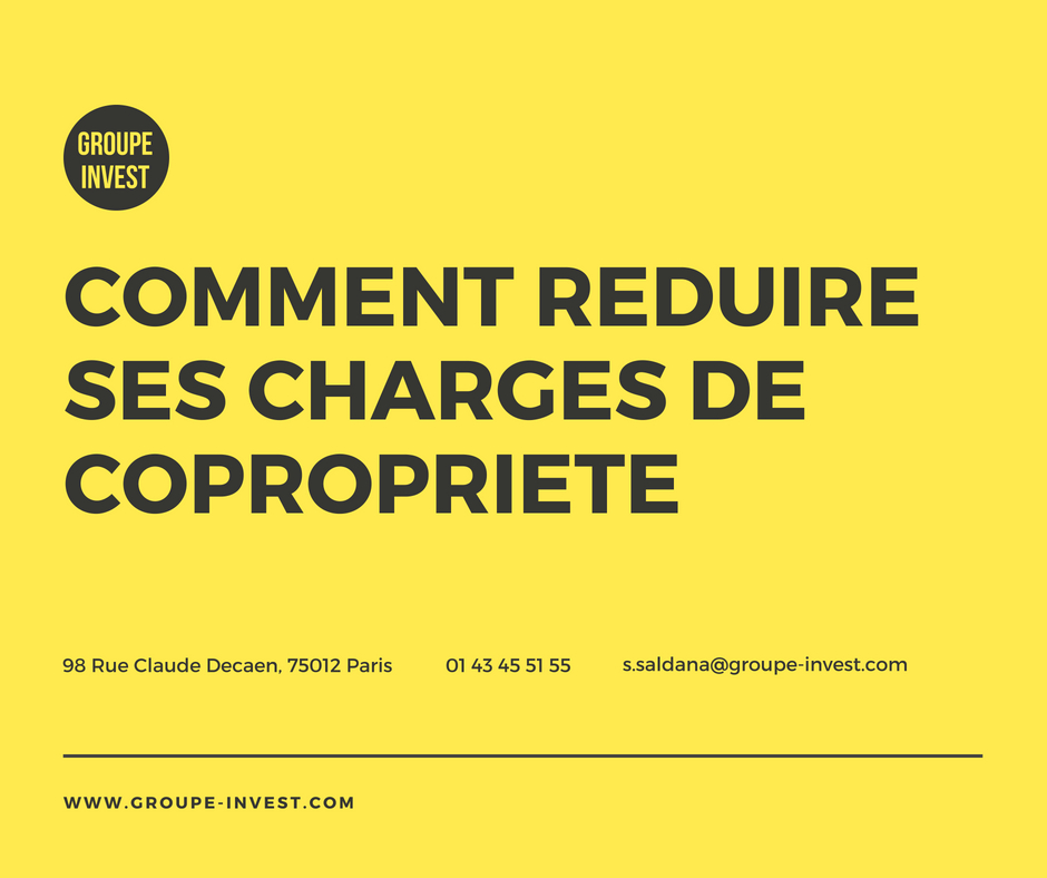 "R�duire ses charges de copropri�t�facilement en 6 �tapes"