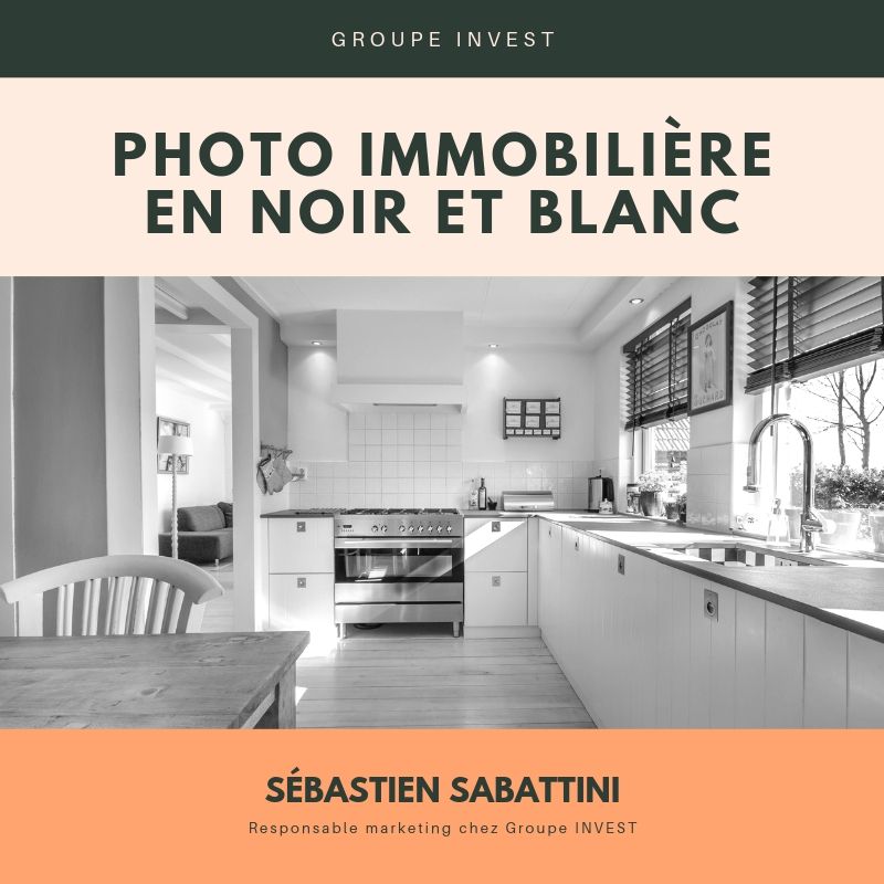 "De l'utilisation du noir et blanc dans les photographies immobilières"