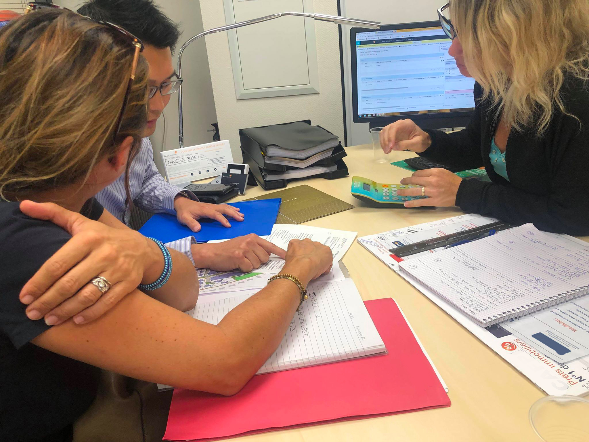 "Simulation de prêt immobilier chez Groupe INVEST"