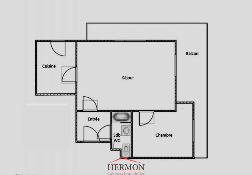 Vente Appartement 2 pièces - 45m² 92600 Asnieres-sur-seine