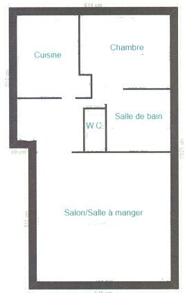 Location Appartement meubl 2 pices - 56m 92600 Asnieres-sur-seine