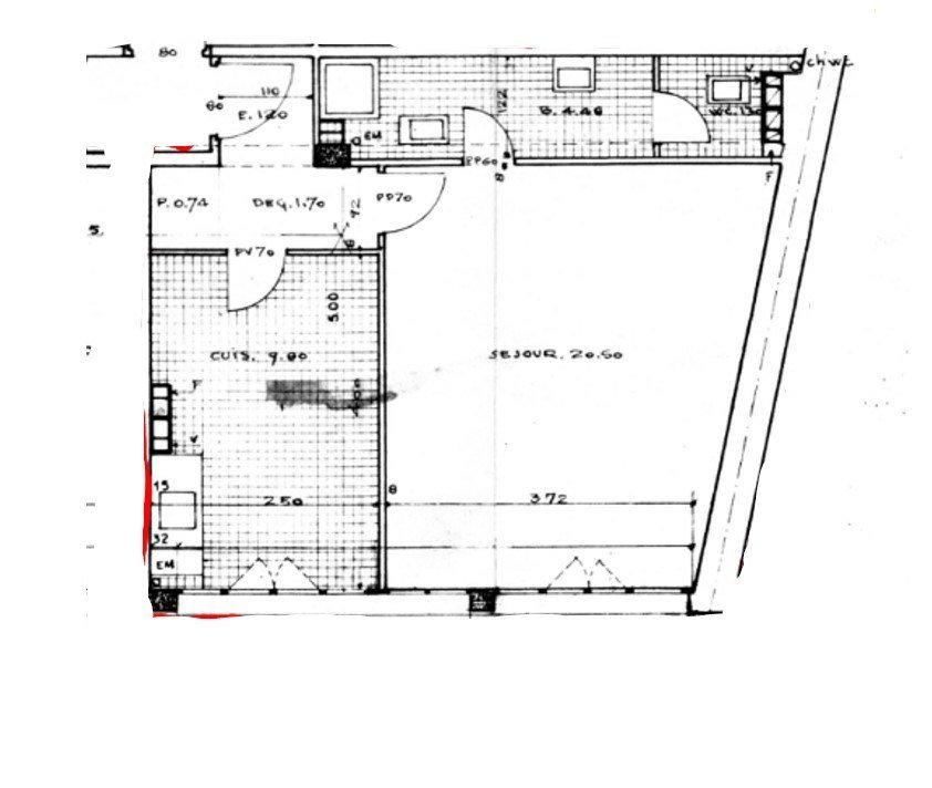 Vente Appartement  1 pièce (studio) - 39.93m² 94110 Arcueil