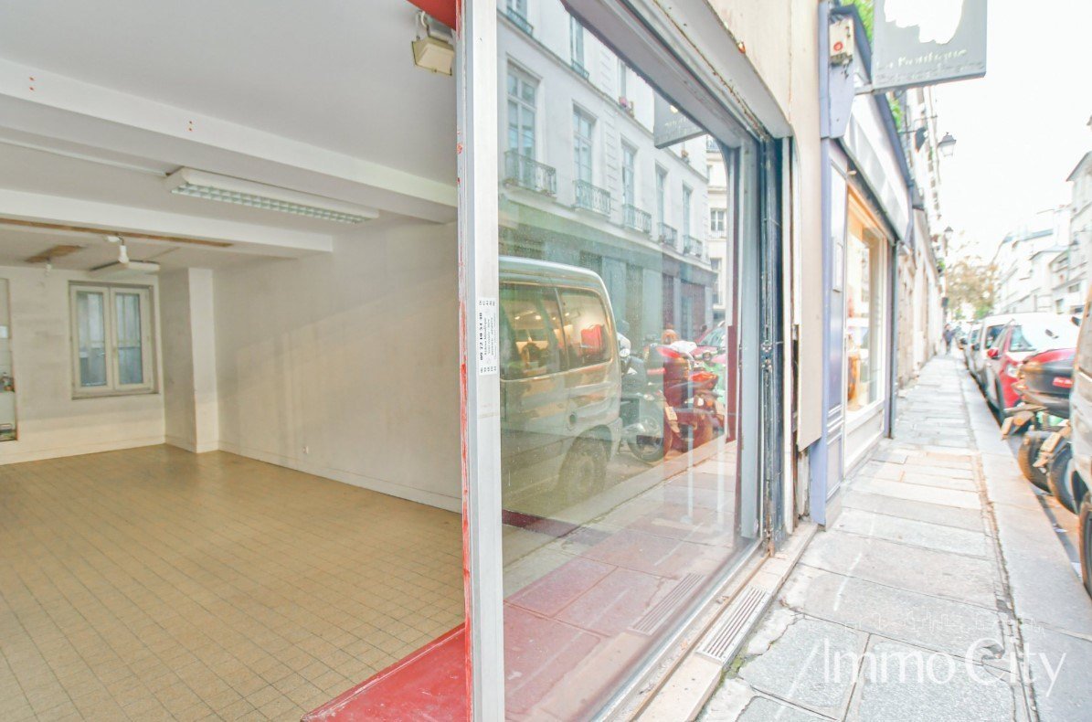 Location Boutique  1 pièce (studio) - 24.5m² 75003 Paris