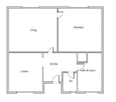 Location Appartement meublé 2 pièces - 35.66m² 92240 Malakoff