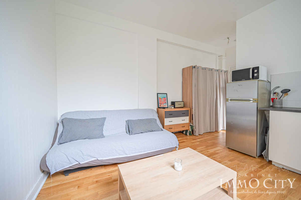 Location Appartement meublé 1 pièce (studio) - 22m² 92110 Clichy