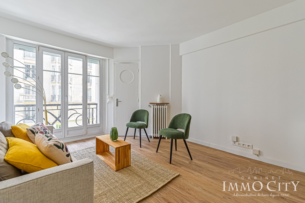 Location Appartement meublé 1 pièce (studio) - 25.4m² 75017 Paris