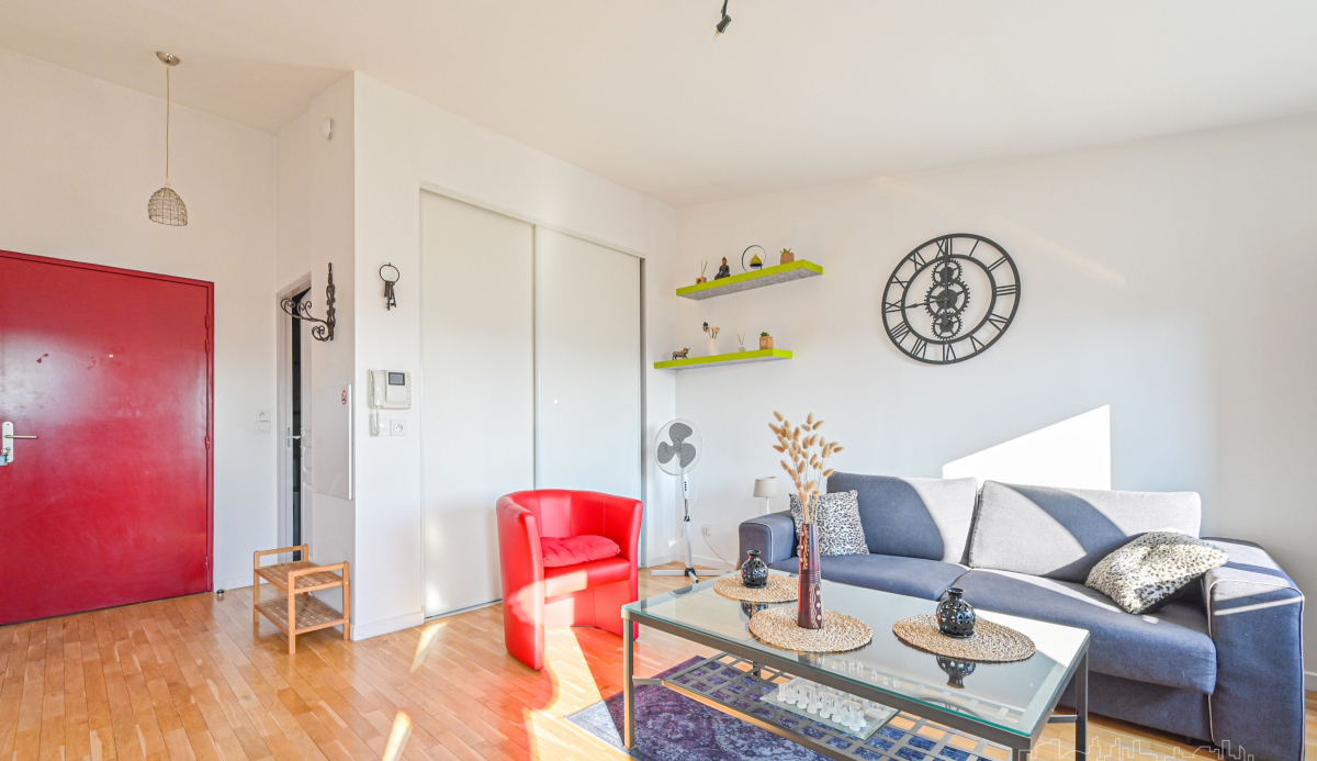 Location Appartement meublé 1 pièce (studio) - 32m² 94600 Choisy-le-roi