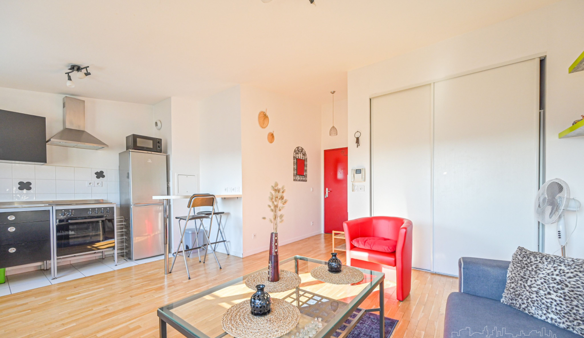 Location Appartement meublé 1 pièce (studio) - 32m² 94600 Choisy-le-roi