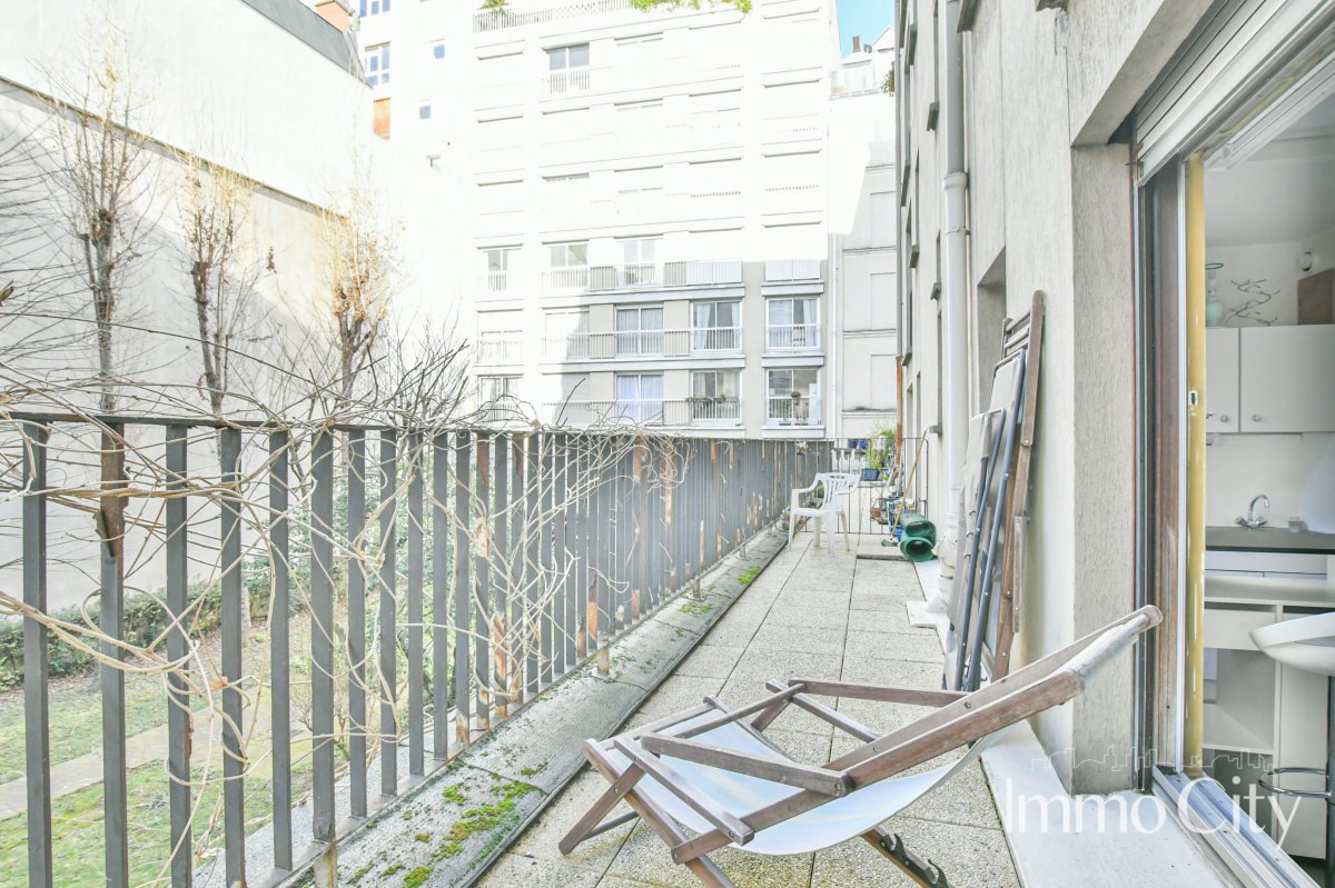 Location Appartement meublé 1 pièce (studio) - 26.25m² 75015 Paris