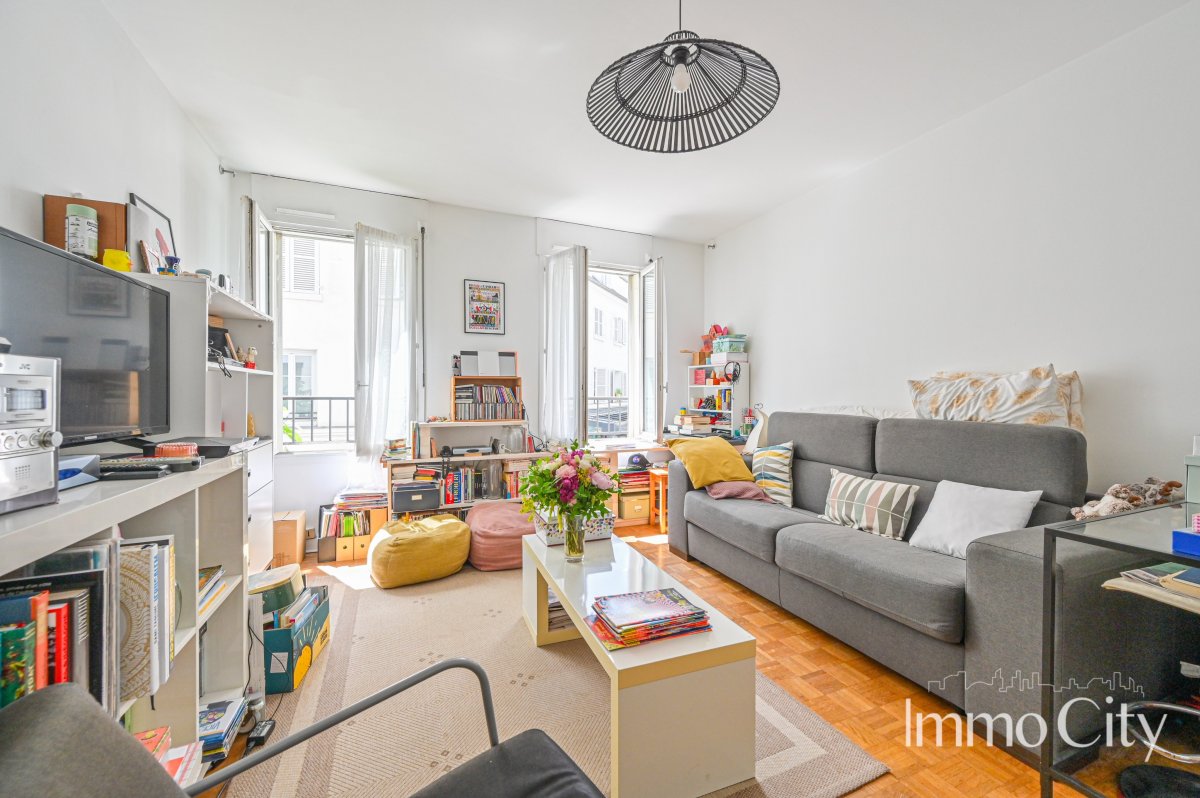 Vente Appartement  2 pièces - 46.56m² 75020 Paris