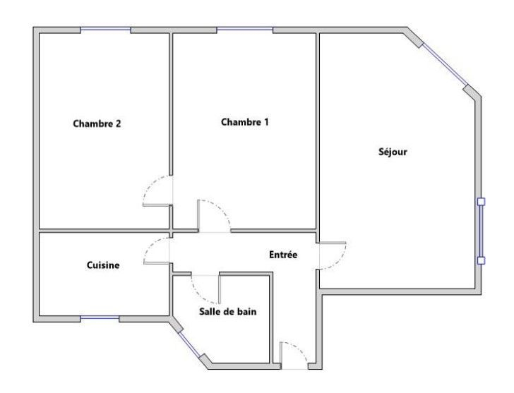 Location Appartement  3 pièces - 67.57m² 75015 Paris