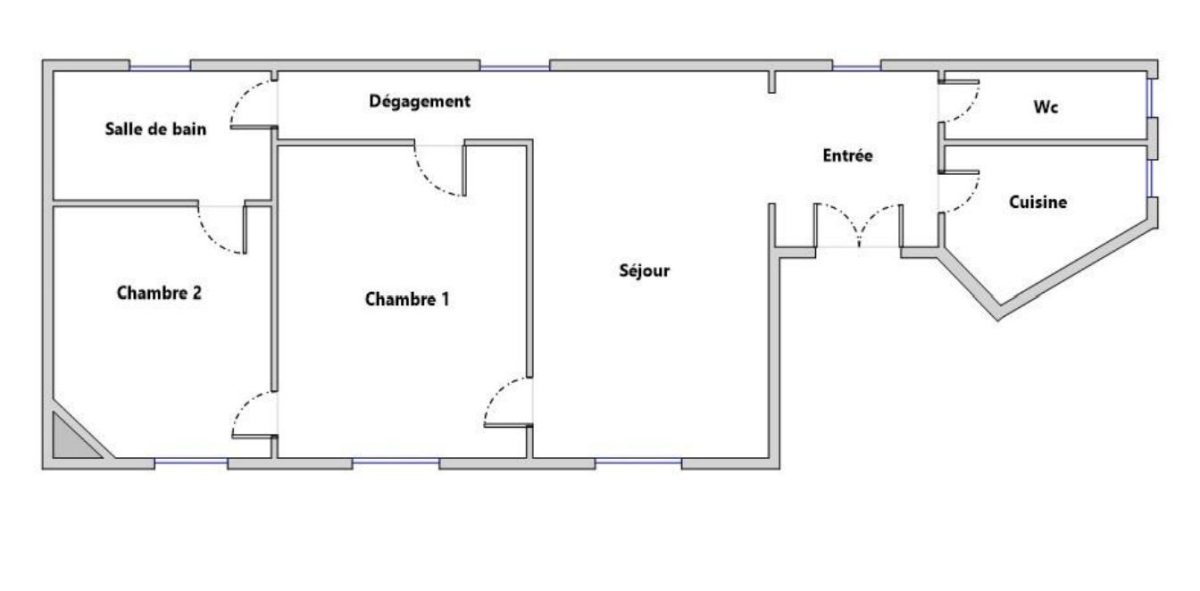 Location Appartement  3 pièces - 72.08m² 75006 Paris