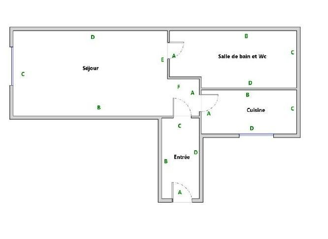 Location Appartement  1 pièce (studio) - 22.92m² 75015 Paris
