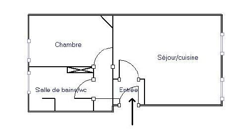 Location Appartement  2 pièces - 40m² 75008 Paris