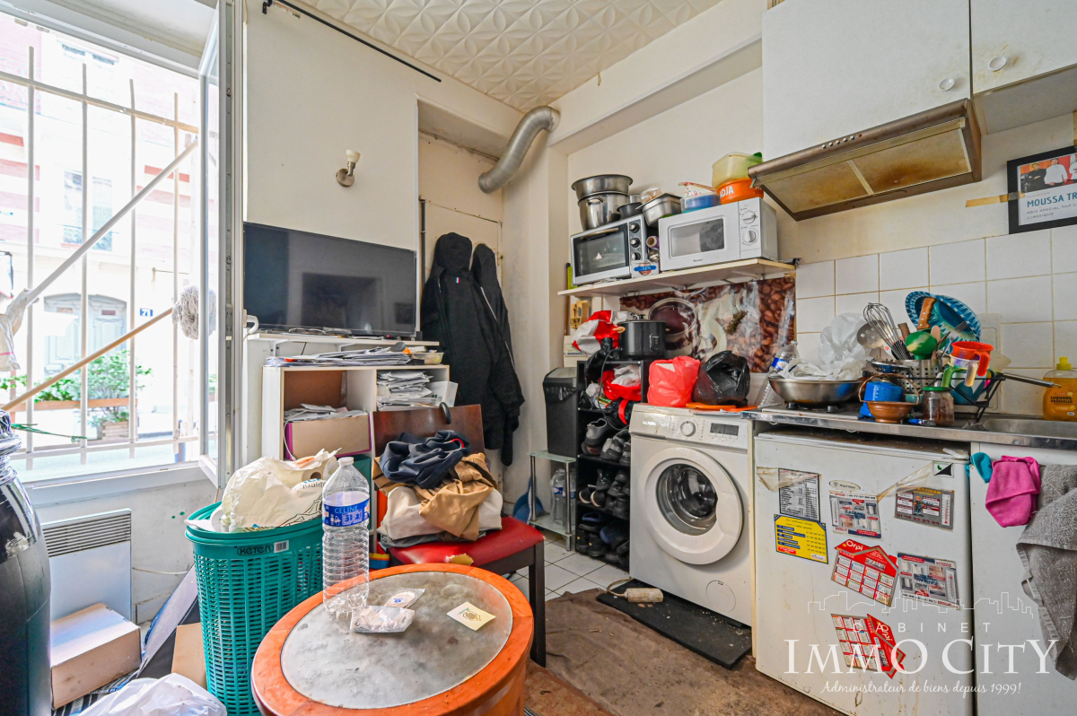 Vente Appartement  1 pièce (studio) - 14.6m² 75020 Paris